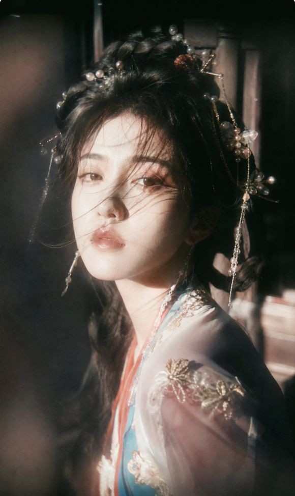古风美人复古胶片人像摄影