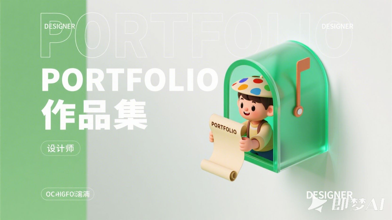 作品集封面