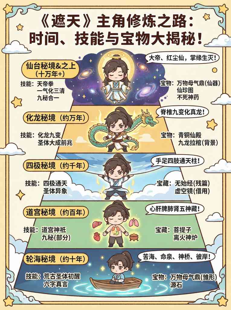 小说主角进阶说明图