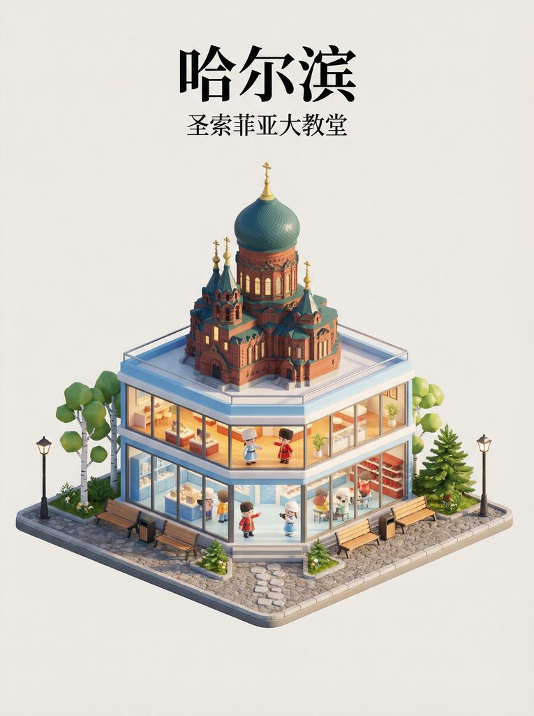 将城市和城市特色结合变成3d场景