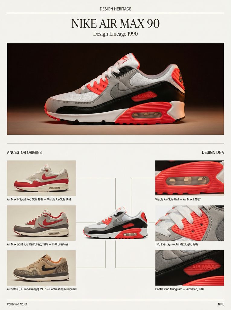 Nike Air Max 1 '86 OG 设计血统图解