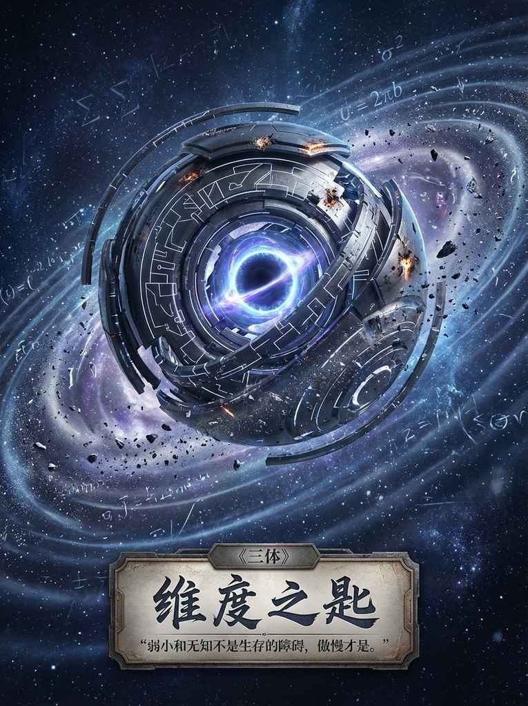 概念神兵3D渲染海报，小说IP具象化设计
