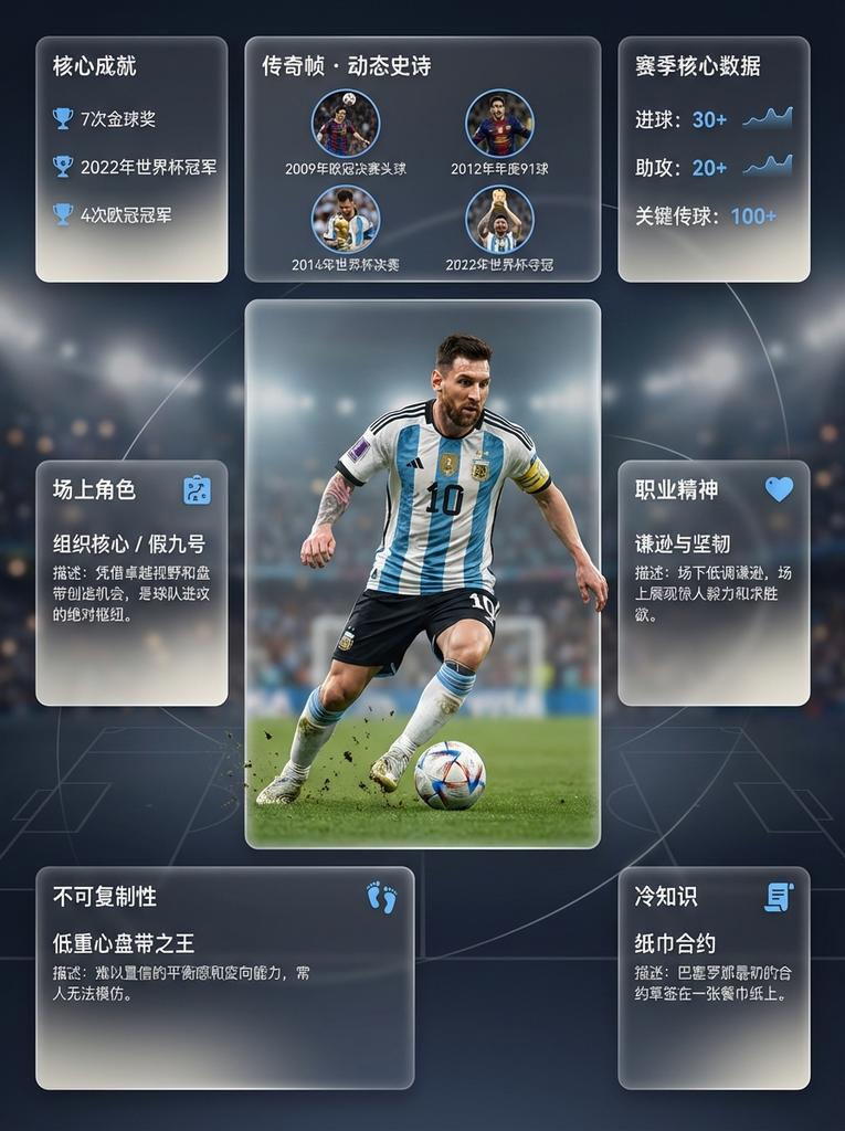 梅西足球游戏数据界面设计图