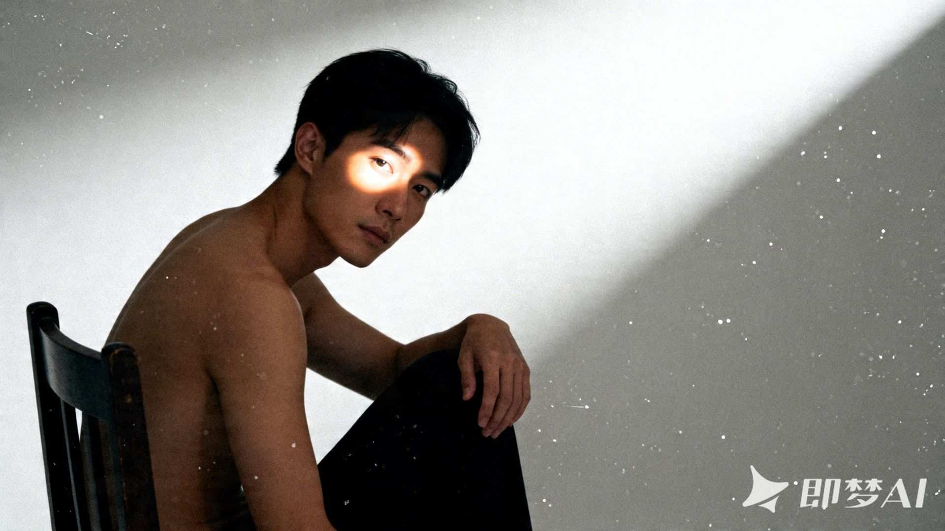 黑白肖像照