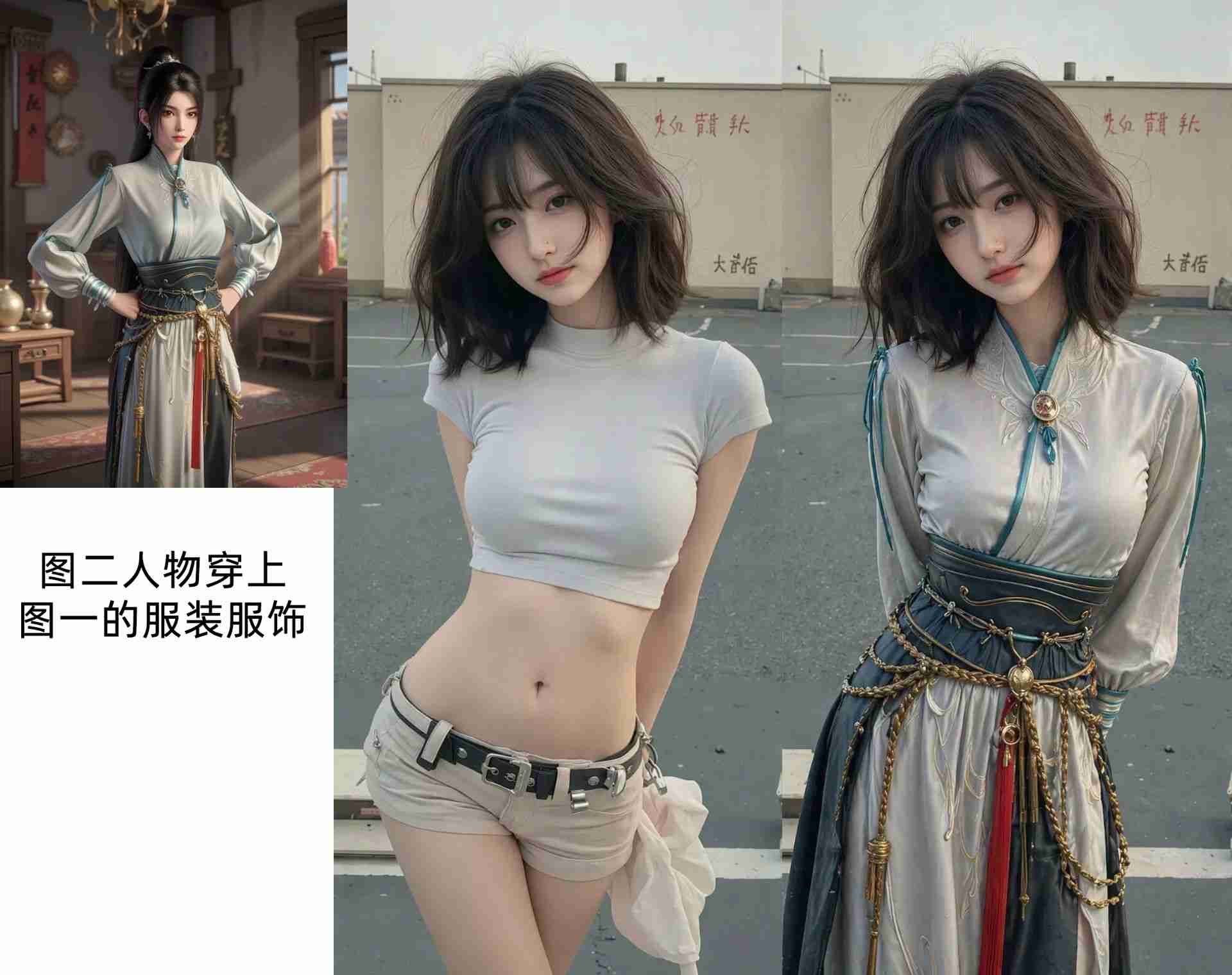 人物换装