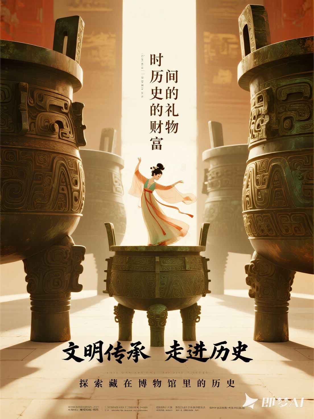 探索历史宝藏海报