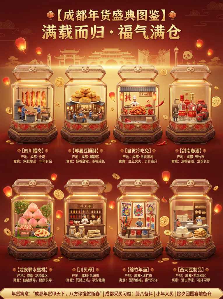 广东春节年货图鉴：八宝贺新春
