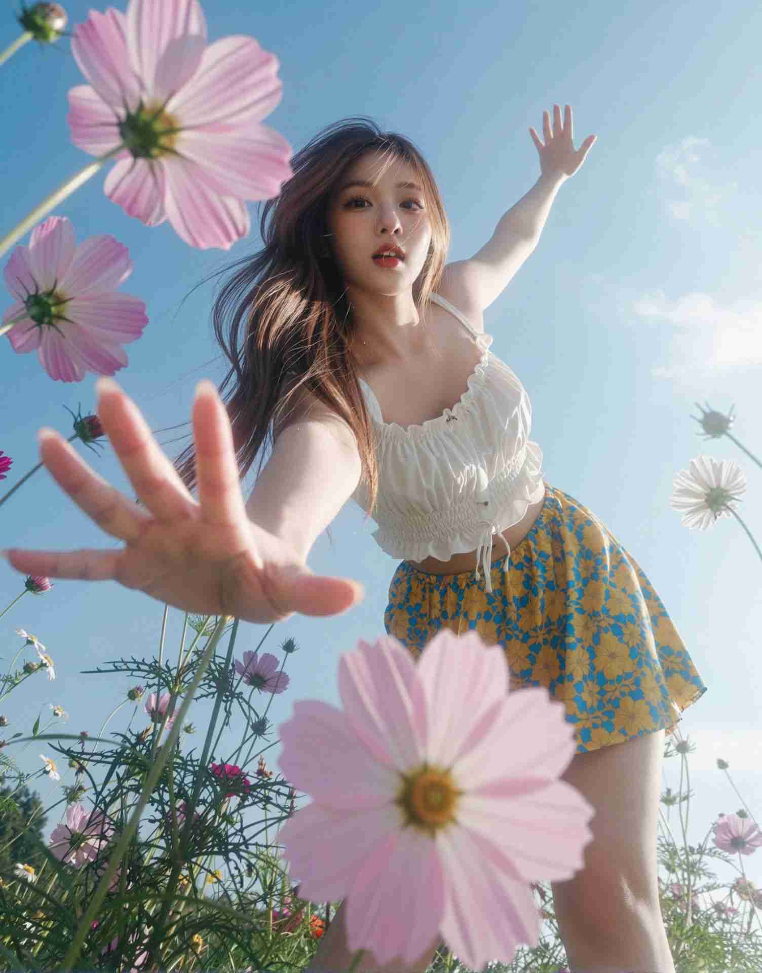 花中女子