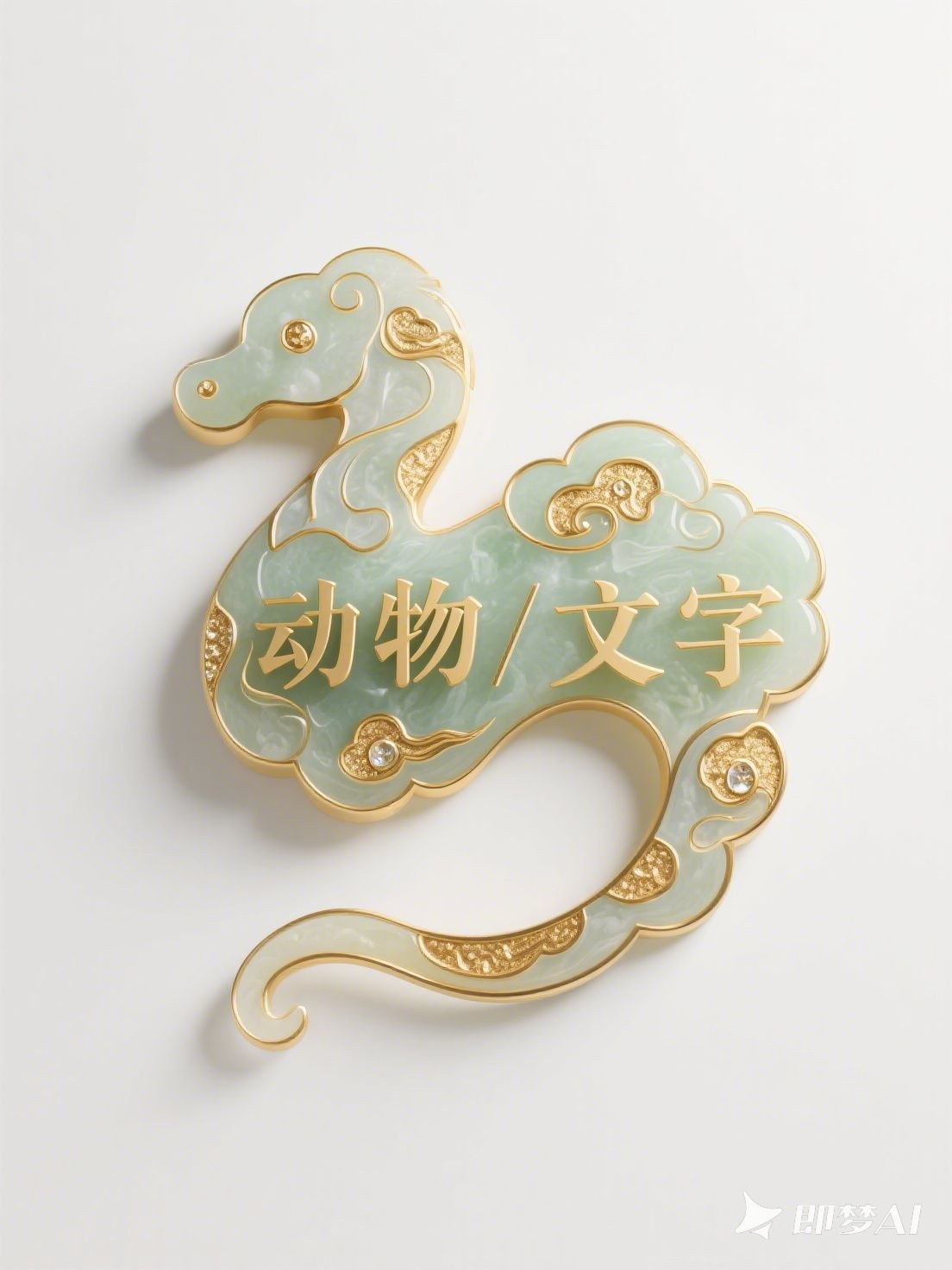 金镶玉首饰海报（by：C Man）