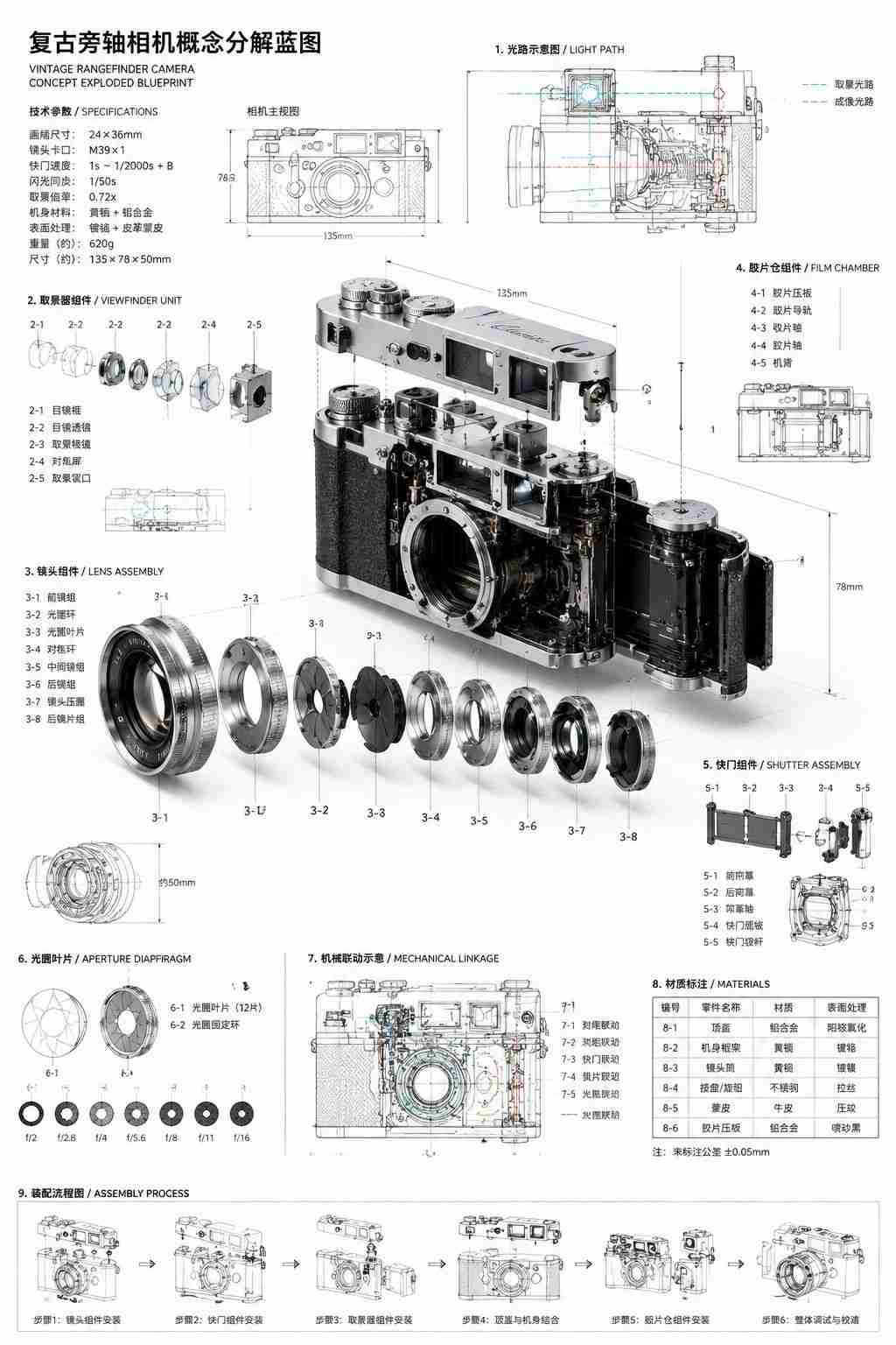 产品概念分解蓝图与技术参数详解