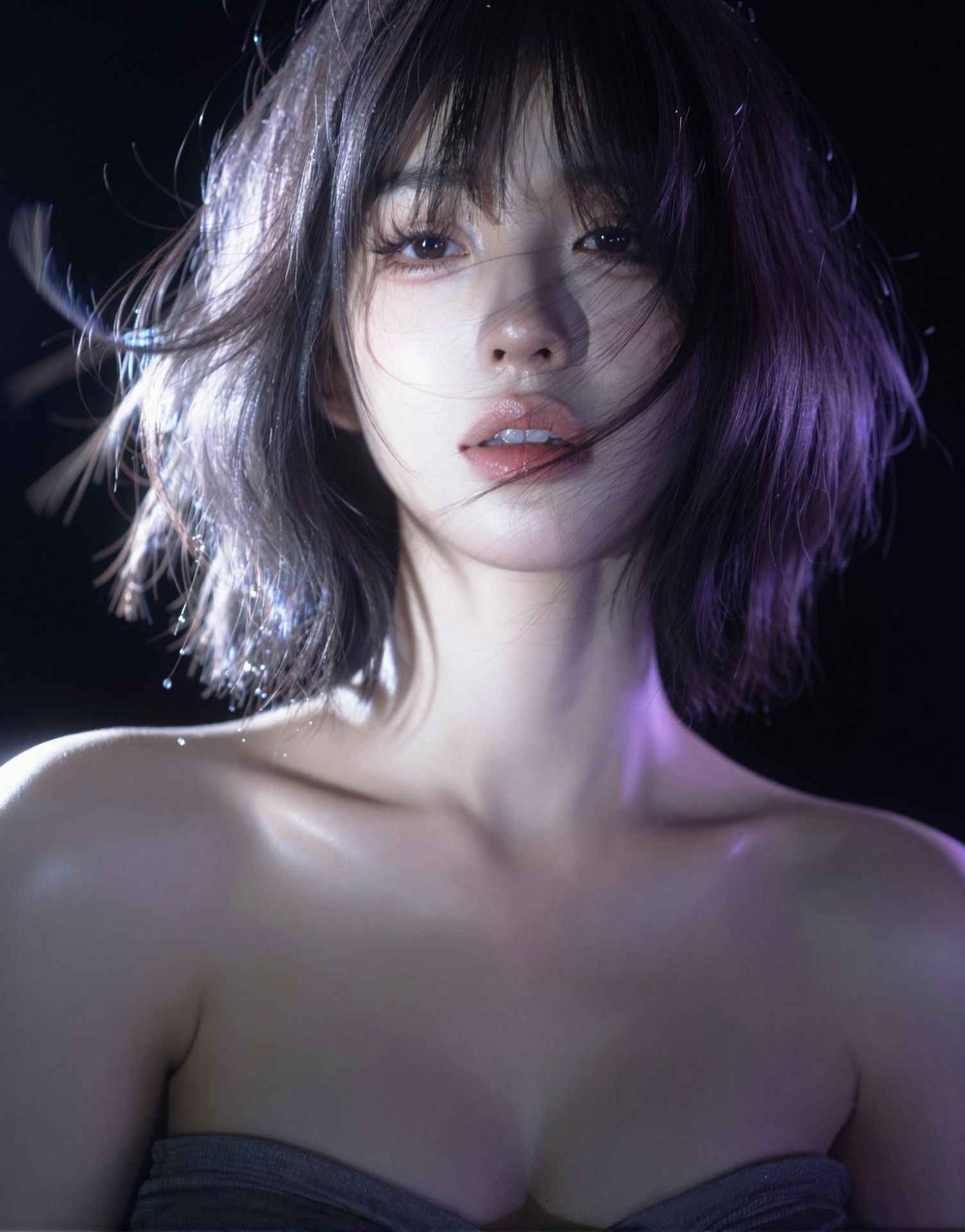 紫发女神
