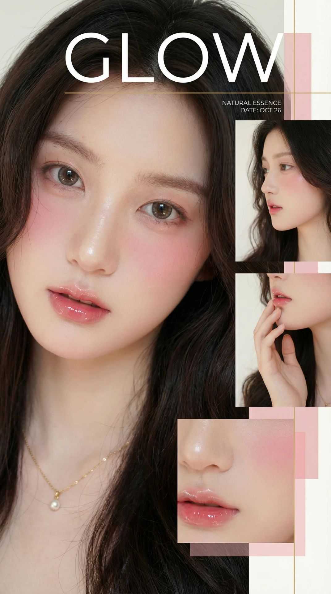 星辉风格：少女微笑与复古潮流穿搭