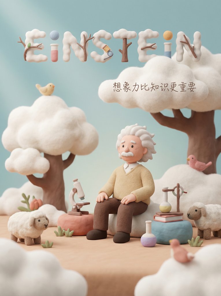 羊毛毡风格幻想场景艺术创作