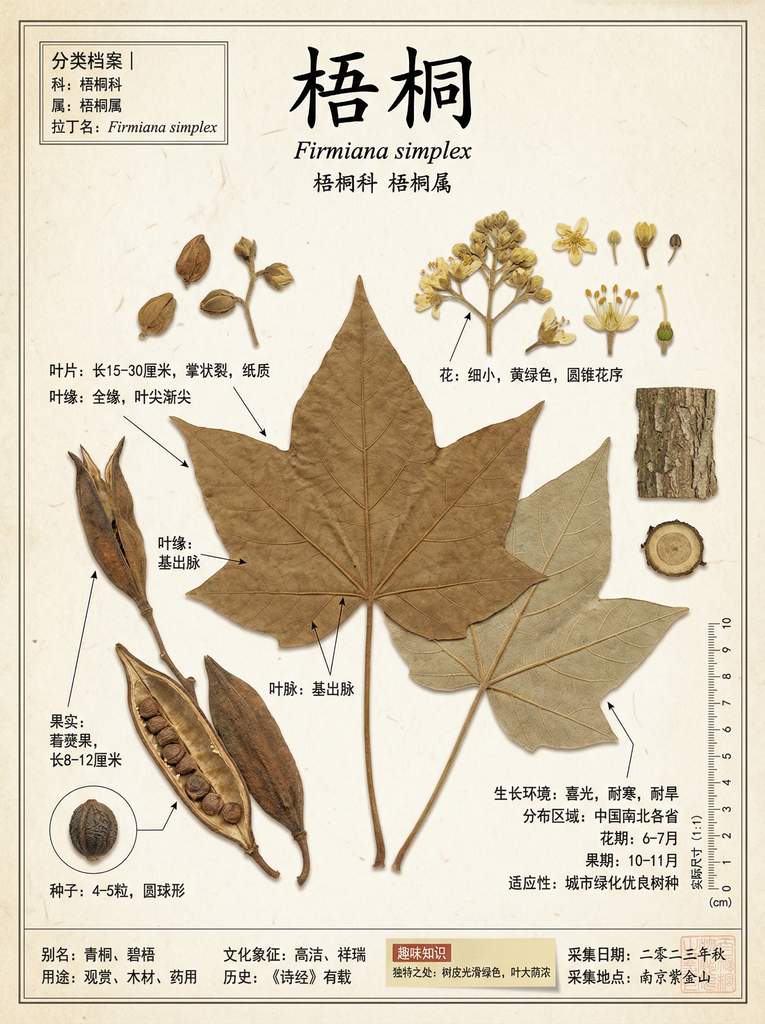 银杏植物百科图鉴：超写实标本与科学注解