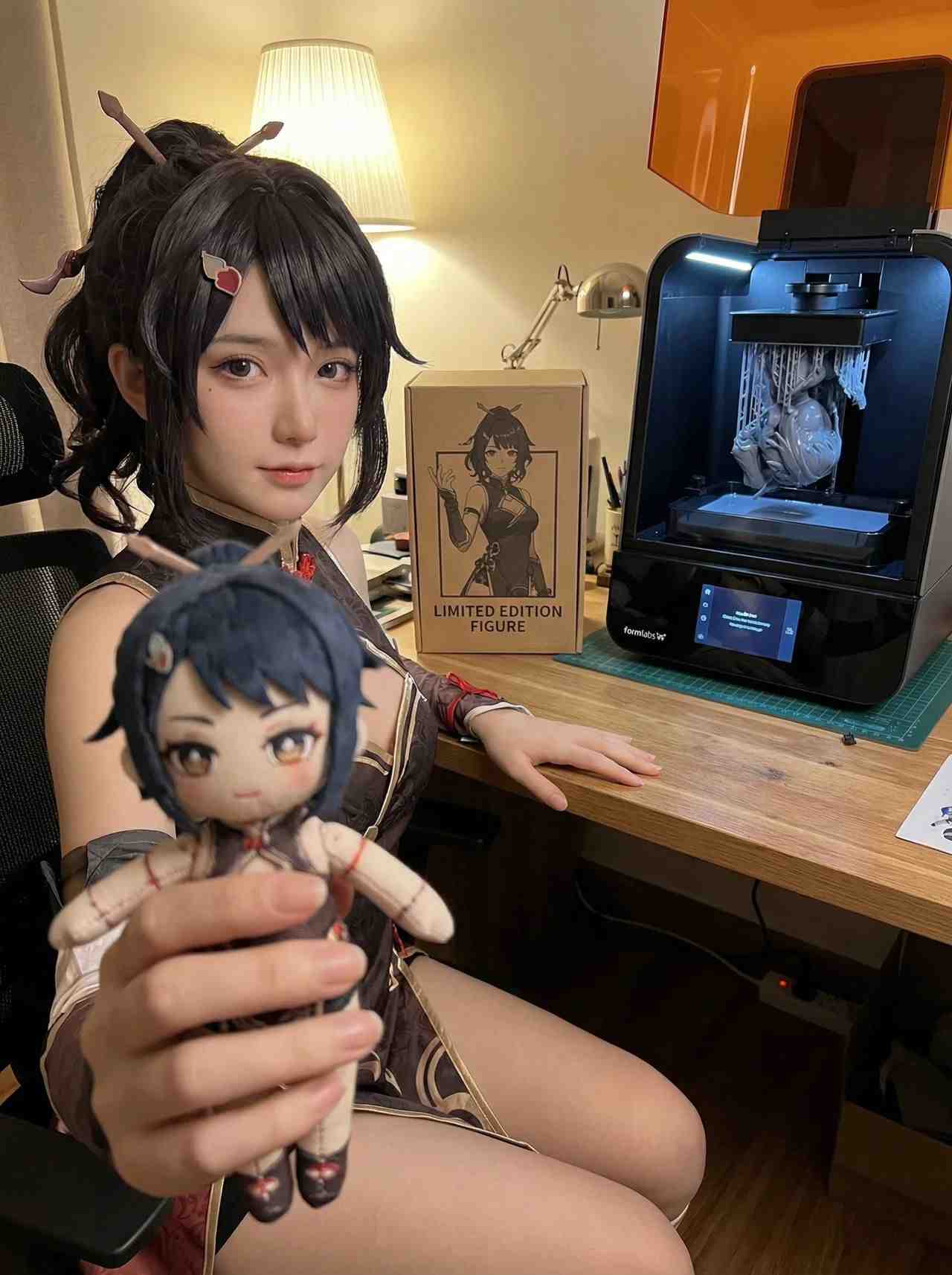 动漫角色转cosplay与手办