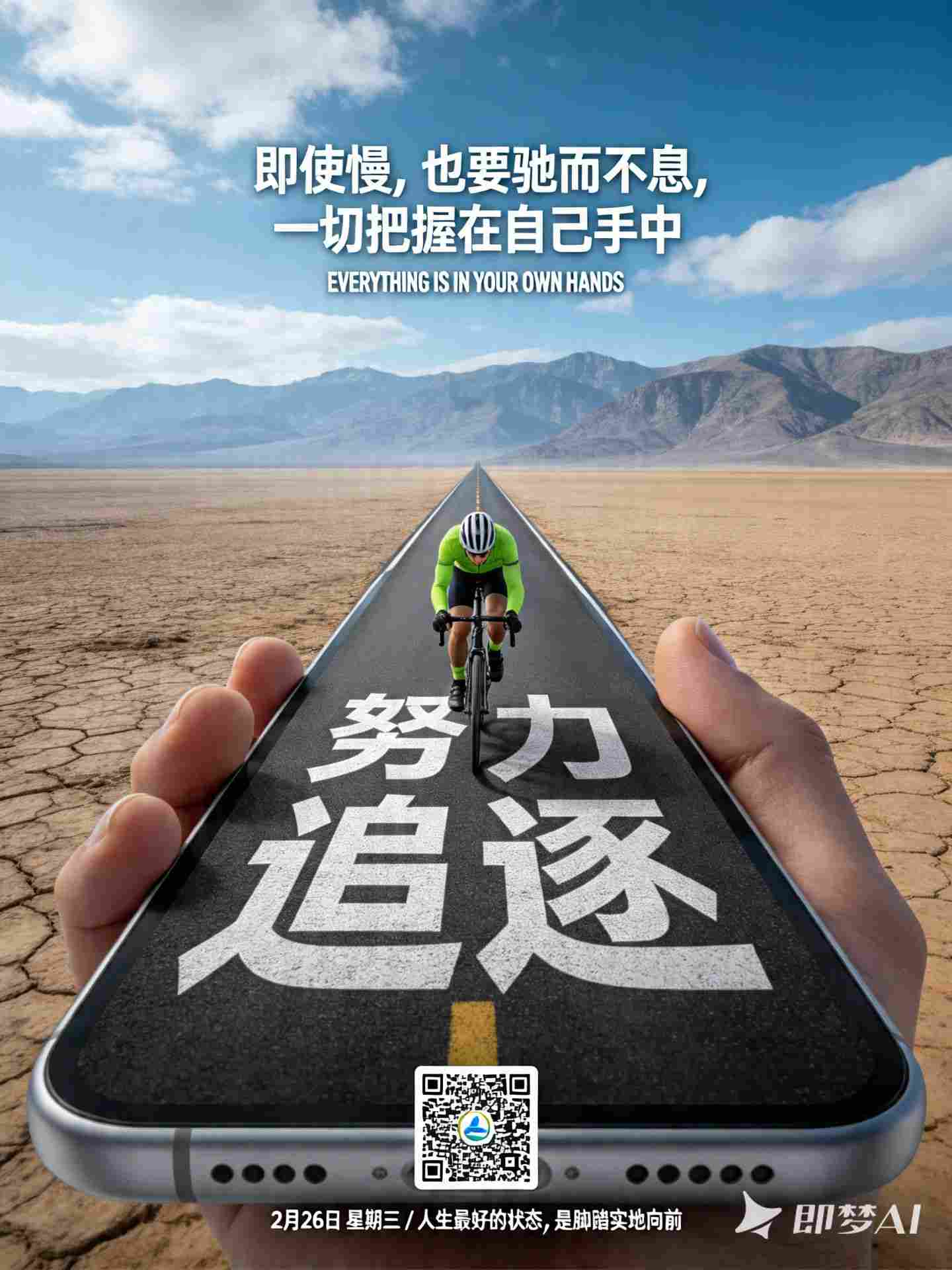 励志海报